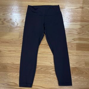 Lululemon Wunder Train leggings 25” size 12